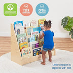 ECR4Kids Single-Sided Book Storage and Display, Montessori Furniture - Image 6