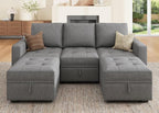 HONBAY Modular Sectional Couch U Shaped Sofa by HONBAY
