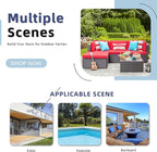 Vongrasig 5 Pieces Small Patio Furniture Sets, All-Weather Outdoor Sectional - Image 6