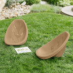 ECR4Kids Plastic Leaf Scoop Floor Rocker Seat, Classroom Furniture - Image 10