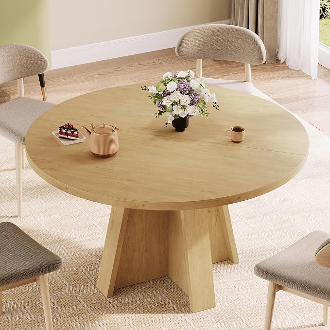 iPormis 47-Inch Round Dining Table - Image 4
