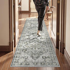 Runner Rug 2x8 Runners for Hallways Washable Rugs, Non Slip Low Pile Soft - Image 4