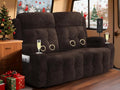 RV Loveseat Recliner Sofa, Wall Hugger Double Recliners by TiooiiReclinerSofa