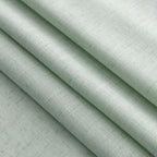 Aqua Green Linen Curtains 63 Inches Long 2 Panel Sets - Image 7