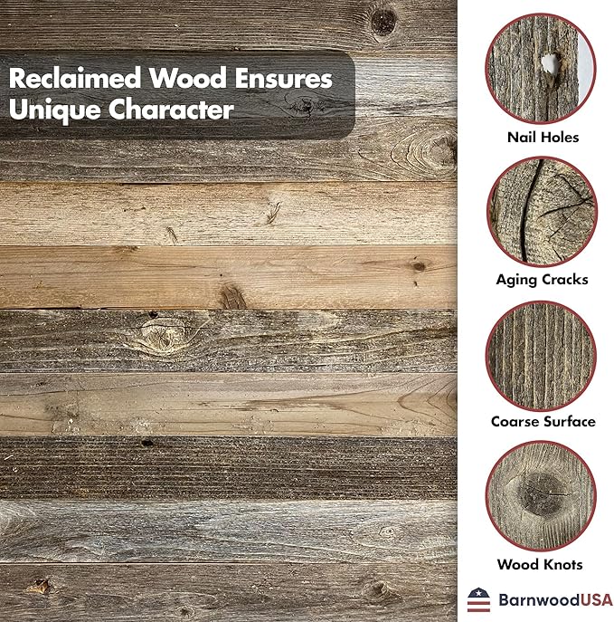 BARNWOODUSA Rustic Decorative Ladder - Image 5