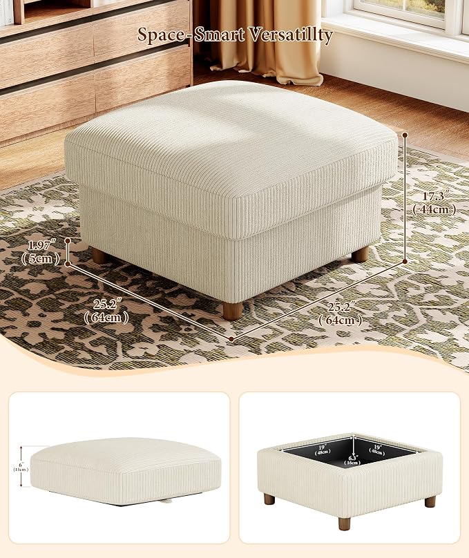 Kidirect 87in L Shaped Couch, Modular Sofa No Tool Assembly, Comfy Sectional - Image 6