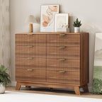 Xixini Fluted Dresser for Bedroom - Image 4