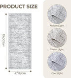 4x10 Runner Rug Non Slip, Washable Hallway Runner Rug, Nursery Room, Soft - Image 2