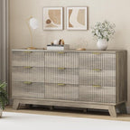 Xixini Fluted Dresser for Bedroom - Image 4