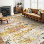 LOONGRUG 6x9 Area Rugs Washable Neutral Modern Living Room Rug Colorful | by LOONGRUG