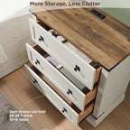 T4TREAM 32" Farmhouse Nightstand - Image 5