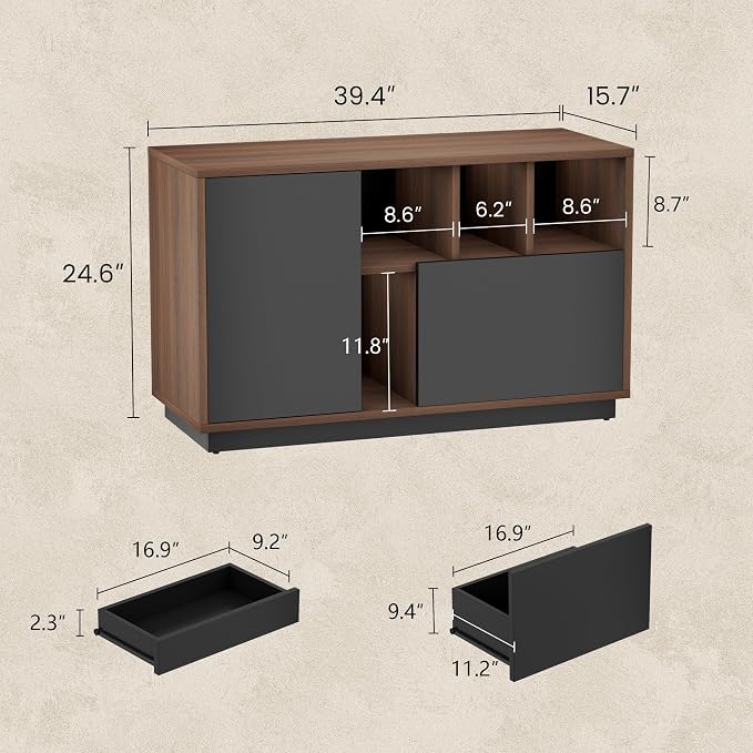 39" Office Storage Cabinet - Image 2