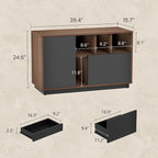 39" Office Storage Cabinet - Image 2