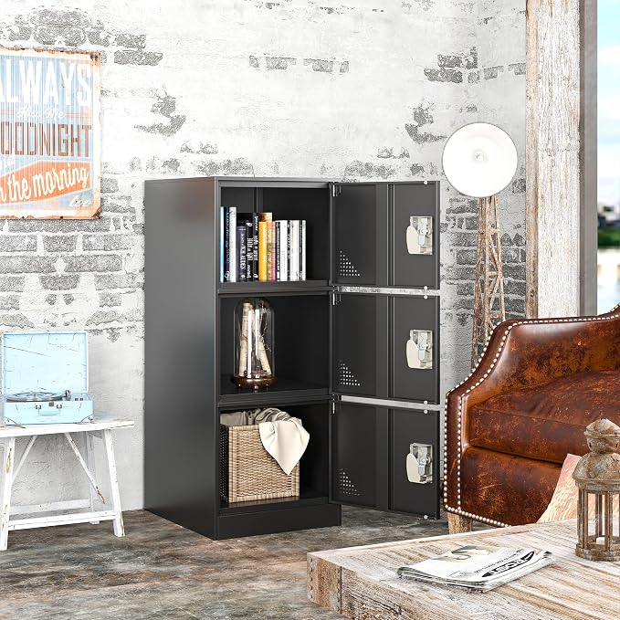 Metal Locker Storage Locker, Assemble Required - Image 7