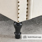 67" Storage Bench for Bedroom, Linen End of Bed - Image 8