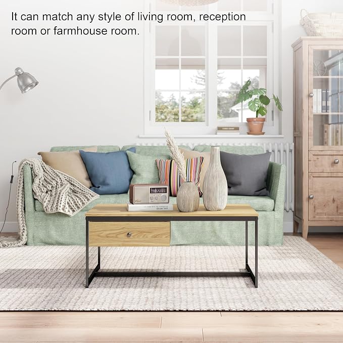 Manora Minimalist Coffee Table - Image 8