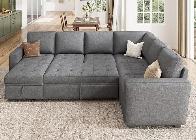 HONBAY Modular Sectional Sleeper Sofa - Image 6