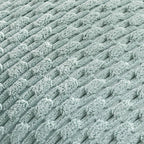 Set of 4 Aqua Decorative Throw Pillow Covers 12x20 Inch Corduroy Pillow Covers - Image 6