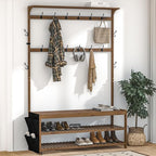 AMBIRD 6-in-1 Bamboo Hall Tree by AMBIRD