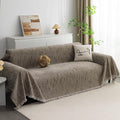 MYSKY HOME Boho Couch Cover Sand Sofa Covers by MYSKYHOME