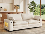 MapleGrace 80" Cloud Loveseat Sofa by MapleGrace
