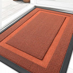 OLANLY Front Door Mat Outside 29.5x17, All-Season Heavy-Duty Rubber Doormat | by OLANLY