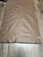 NAT Leathers | Cacao Brown Pebblegrain Soft Faux Vegan Leather PU | 4 Yards Cut - Image 5
