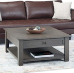 SIMPLIHOME Monroe Square Coffee Table - Image 2