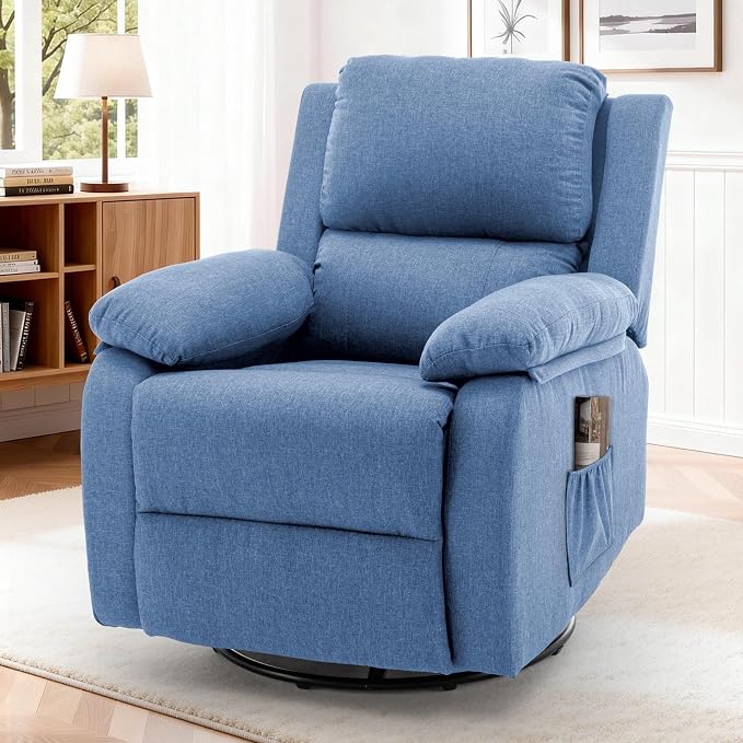 Korser Recliner Chair, 360 Swivel Rocker Chair - Image 9