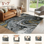 DMOYEST 5x7 Area Rug for Living Room - Image 3