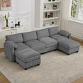 114'' U-Shaped Sectional Couch by HATPPTO