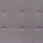 Flash Furniture Bedford Tufted Upholstered Queen Size Headboard in Light Gray - Image 11