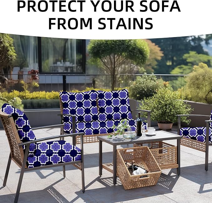 Outdoor Cushion Covers Set, Replacement - Image 4