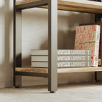 IRONCK Bookshelf 6-Tier Ladder Shelf 110 lbs or Shelf Display Shelf Vintage - Image 7