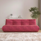 YVDNHP Big Bean Bag Chairs for Adults, 3 Seater Large Bean Bag Sofa, Fireside - Image 4