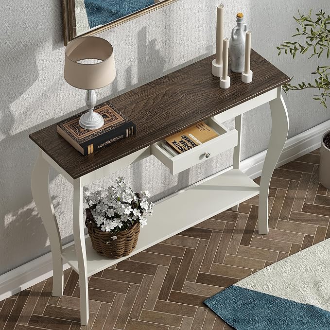 ChooChoo Narrow Farmhouse Console Table - Image 7