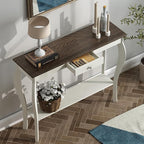 ChooChoo Narrow Farmhouse Console Table - Image 7