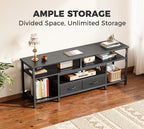 Huuger TV Stand for 55 60 Inch TV, Entertainment Center - Image 4