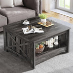 YITAHOME Coffee Tables Farmhouse Coffee Table by YITAHOME