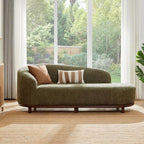 Christopher Knight Home Bouclé Chaise Lounge Sofa Mid Century Modern - Image 4