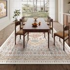7x9 Area Rugs for Living Room, Large Washable Rug, Dining Room, Low Pile - Image 8