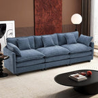 Ihanherry 111.4 Inch 3-Seater Cloud Sofa, Modular Sectional Couch, Modern Deep by iHanHerry