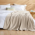 Bedsure GentleSoft 100% Cotton Large Throw Blanket - Image 8