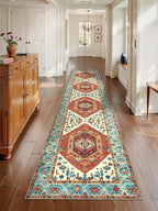SERISSA 2'6"x12' Washable Non Slip Boho Runner Rug by SERISSAHomeDecorCollection