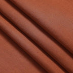 Terracotta Long Linen Curtains 102 Inches Long 2 Panel Set Back Tab Boho Rustic - Image 9