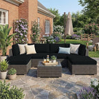 Waterproof Outdoor Cushion Covers, Stretch Patio Slipcovers | UV Resistant - Image 2