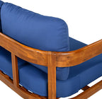 VilroCaz Outdoor Patio Furniture Set, L-Shaped Acacia Wood Sectional Sofa - Image 6