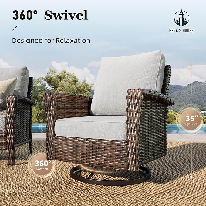 HERA'S HOUSE Patio Furniture Set - Image 3