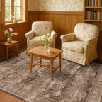 Boho Taupe Brown 5x7 Living Room Rug - Image 6