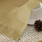 Gold Sheer Curtains 84 Inches Long 2 Panels - Image 4